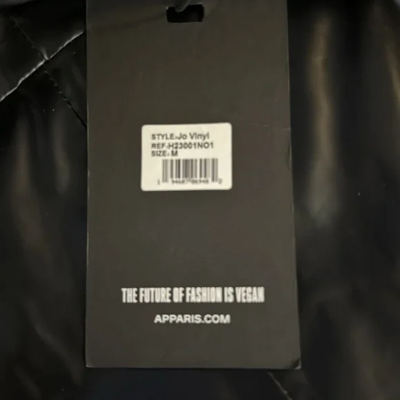 APPARIS JO VINYL Ski/Snow BLACK PANTS - Picture 3 of 5